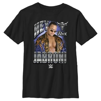 Men's WWE The Rock Hey Jabroni Graphic Tee Light Blue 2X Large