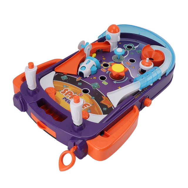 Tabletop Pinball Machine Board, Educational Pinball Machine Board Game Hand Eye Coordination for Boys Girls