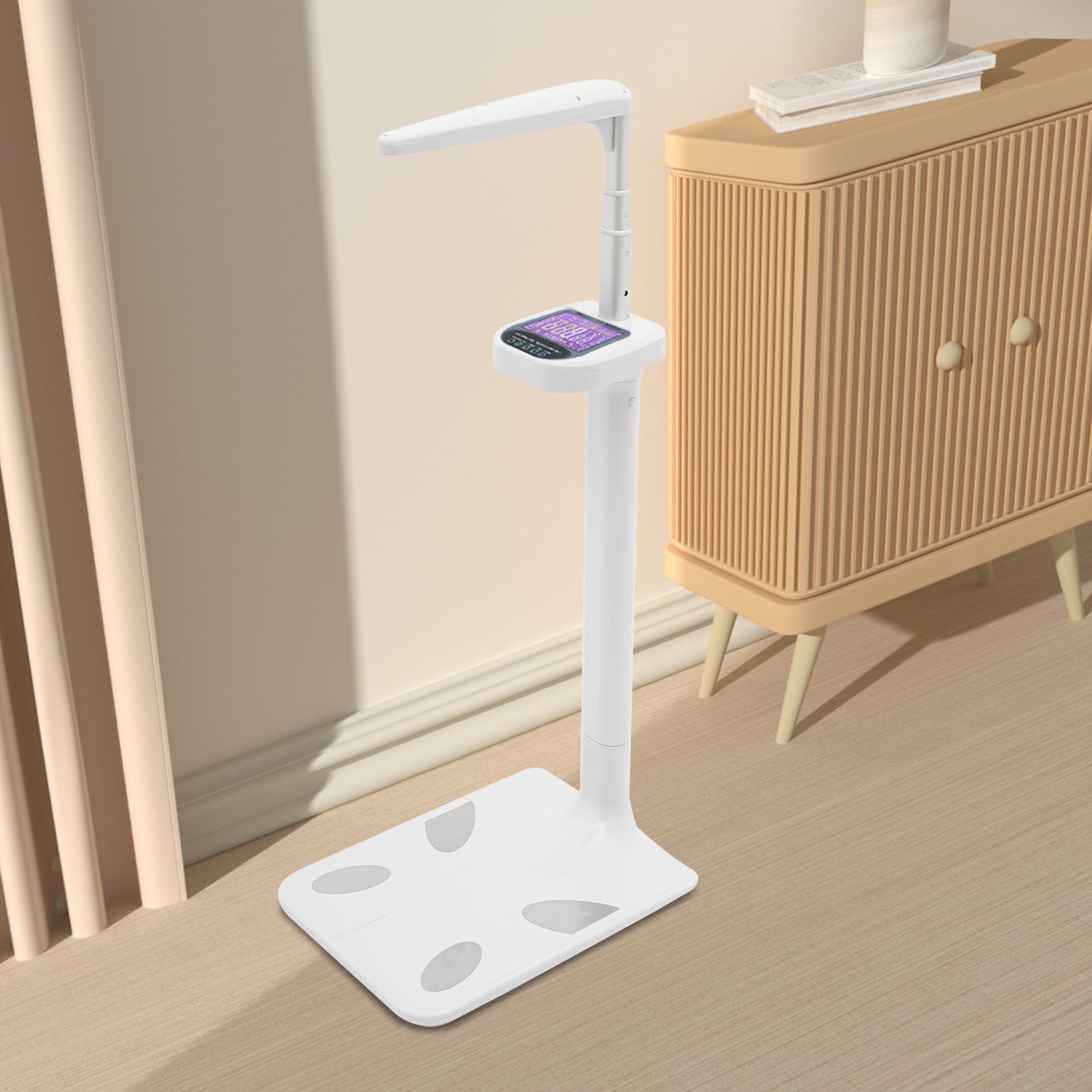 Dwellnix Weight Scale Measure Height Scale Physician Medical Body Scale 440lb 5 Modes BMI