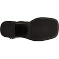thumbnail image 4 of Nine West Gerri3 Black2 Patent Chunky Block Heel Squared Toe Ankle Platform Boot (Black Patent, 5), 4 of 6