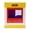 Purple, variant on School Smart 2019629 Heavyweight Two-Pocket Poly Folder with Three-Hole Punch, Orange - Pack of 25