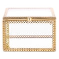 thumbnail image 1 of 1Pc Glass Gift Box Glass Decorative Box Jewelry Display Box Gift Candy Holder, 1 of 8