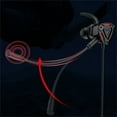 thumbnail image 5 of Wired Gaming Earbuds - 3.5mm Stereo In-Ear Headset With Noise Cancelling Microphone, For PC Game Console And Mobile, Portable Sweatproof Design For Clear Chat, 5 of 8