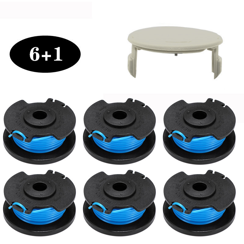 Replacement Grass Trimmer String Spool+Cover for Ryobi One+AC14RL3A Lawn Mower