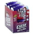 thumbnail image 6 of Extra Refreshers Sugarfree Berry Mix Gum 6 - 40 piece Bottles, 6 of 8