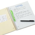 thumbnail image 6 of (2 pack) Pen+Gear Wide Ruled 3-Subject Poly Notebook, Black, 8.5" x 10.5", 120 Sheets, 6 of 6