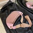 thumbnail image 3 of Bolsa Mujer Bling Sling Bag Correa ancha ajustable Riñonera de lujo Bolso casual para damas, 3 of 8