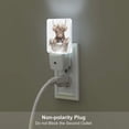thumbnail image 5 of Cauagu Cute Cow Bath Print LED Nightlight,0.5W Night Lights Plug into Wall 1 Pack with Dusk-to-Dawn Light Sensor Soft Glow Lamp for Bathroom Adult Hallway-US, 5 of 7