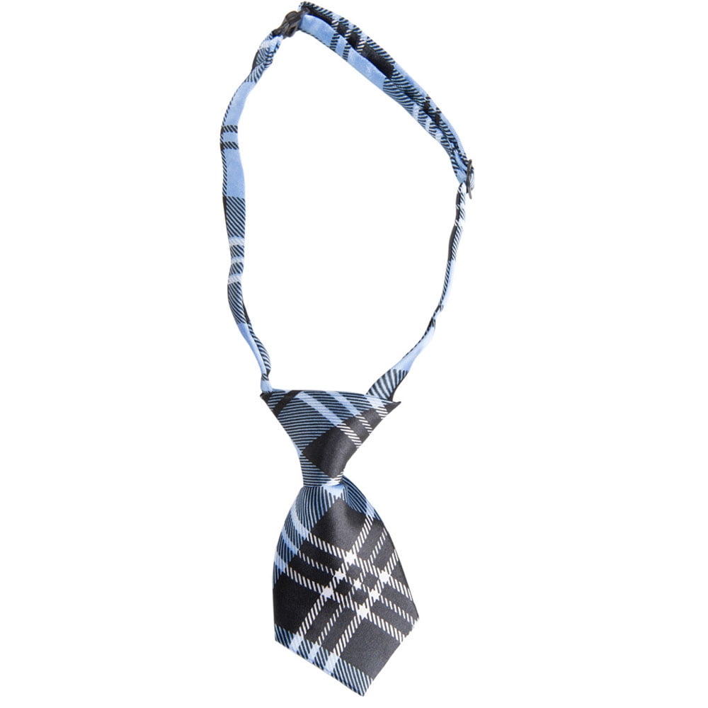 Pet Products Checker Plaid Necktie Collars For Small Dogs And Cats