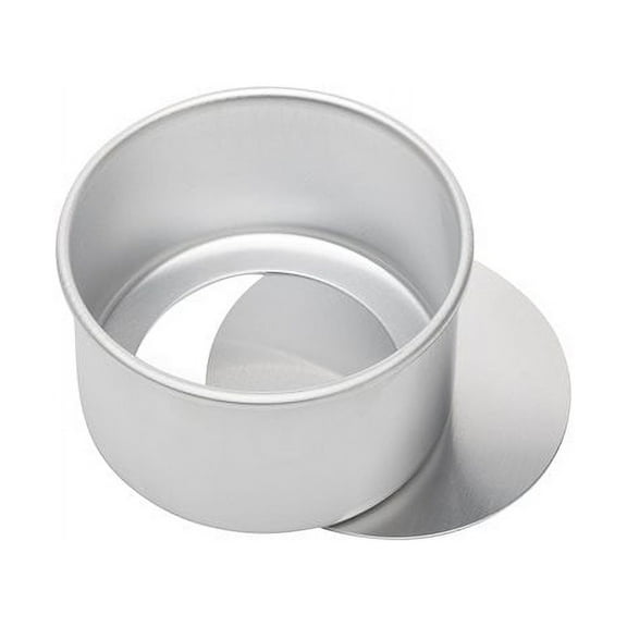 Removable Bottom Round Cake Pan 3 by 3 Inch Deep