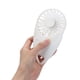 thumbnail image 3 of leyfeng Mini ventilador de mano Ventilador de escritorio portátil con base Tamaño de bolsillo Ventilador eléctrico 3 velocidades, 3 of 8