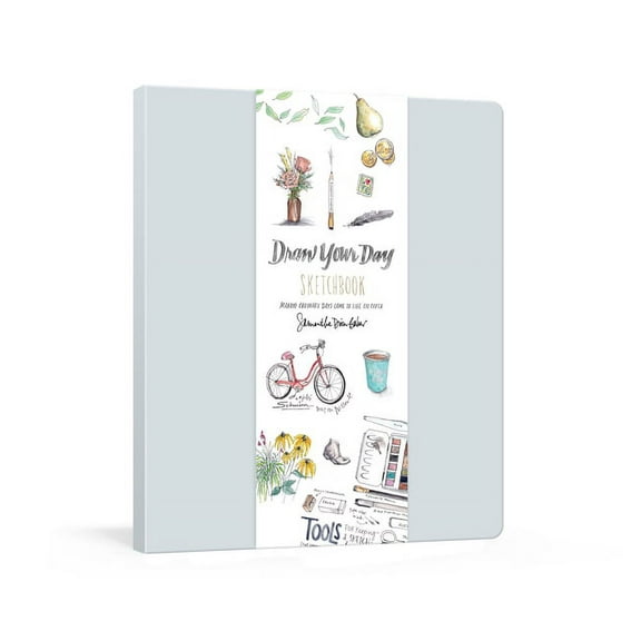 Draw Your Day Sketchbook: A Guided Drawing Journal, (Hardcover)