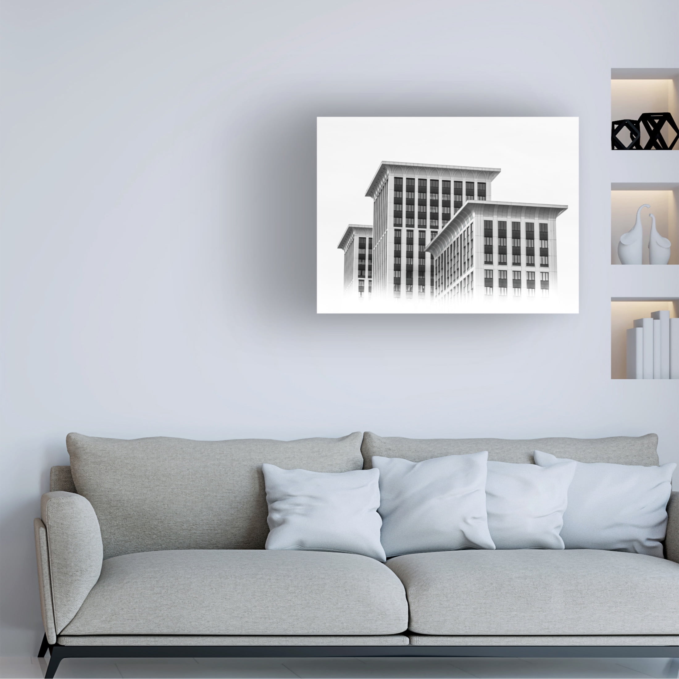Trademark Fine Art Andrey Kotov Prime Time Residential Complex Canvas Wall Art