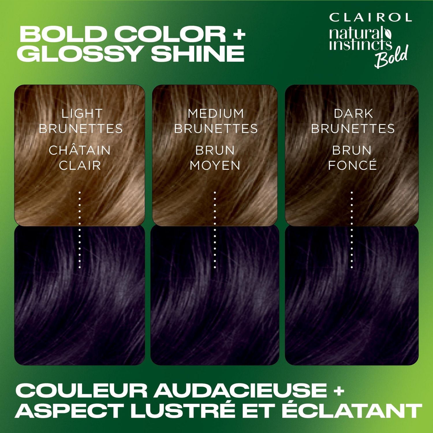 Clairol Natural Instincts Bold coloration permanente sans ammoniaque 0% AMMONIAQUE