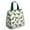 Green Dinosaurs Christmas, variant on Green Dinosaurs Jurassic Pattern Insulated Lunch Bag for Women & Adults,Large Portable Soft Cooler Lunch Bag,Thermal Food Storage Tote with Pearl Cotton,8.66L,8.75x5.75x9.5 Inch