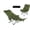 Dark Green, variant on Dual Purpose Folding Camping Cot and Chair with Removable Footrest for Adults, Easy-to-Assemble Adjustable Sleeping Chair with Carry Bag for Fishing, Hiking, Travel, Home (Khaki)