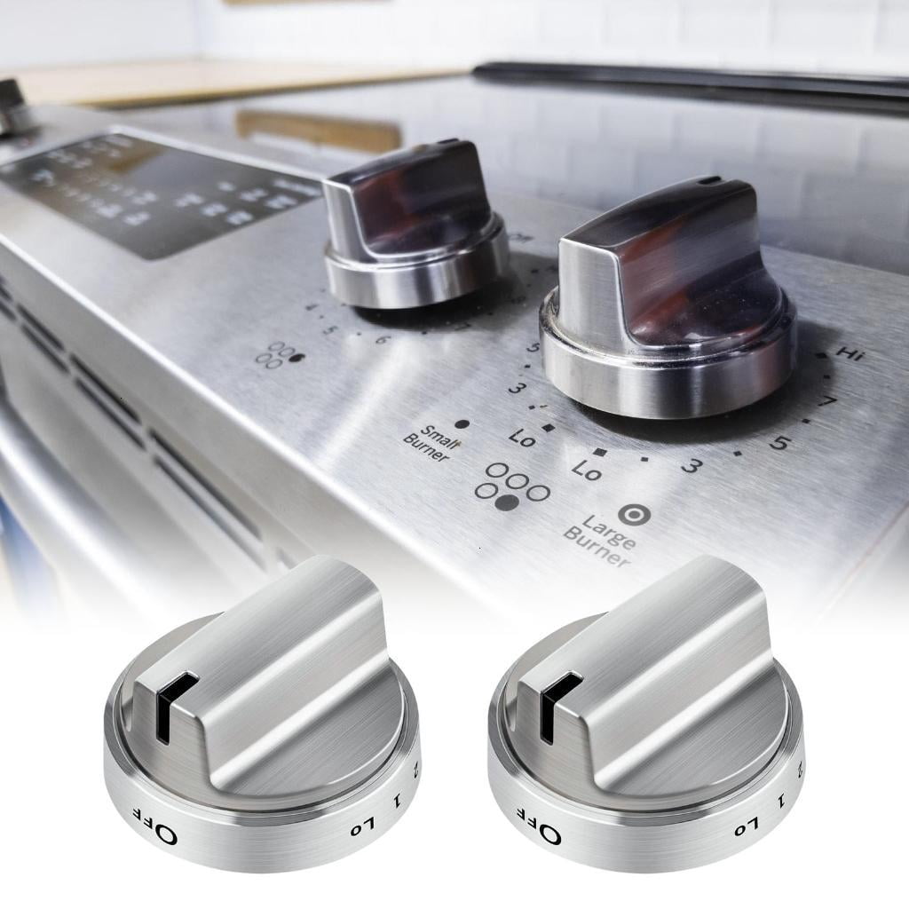Upgraded WB03X24818 Stove Knob Replacement Ergonomic Stove Knob for JGBS66REK3SS JGBS66REK4SS AP5989029 PS11729081
