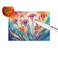 thumbnail image 4 of Carolines Treasures DAC1419LCB 15 x 12 in. Unisex Calla Lilies in Color Glass Cutting Board - Large, 4 of 5