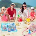 thumbnail image 7 of 3 Pack Beach Toy Kids Shell Collecting Totes for Holding Shells Beach Sand Toys for Boys Girls, 7 of 7
