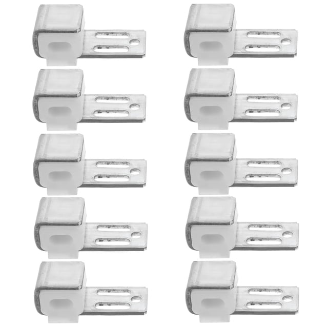 10 clips de resorte para sofá, para reparar sofás, accesorios de muebles para cojines caídos, hebillas de resorte de metal para sofá.