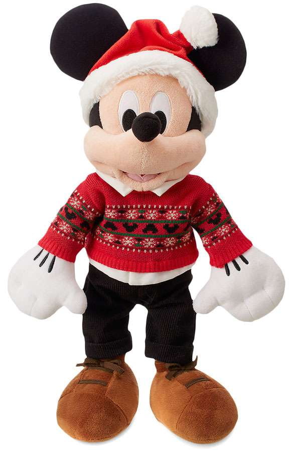 christmas mickey doll