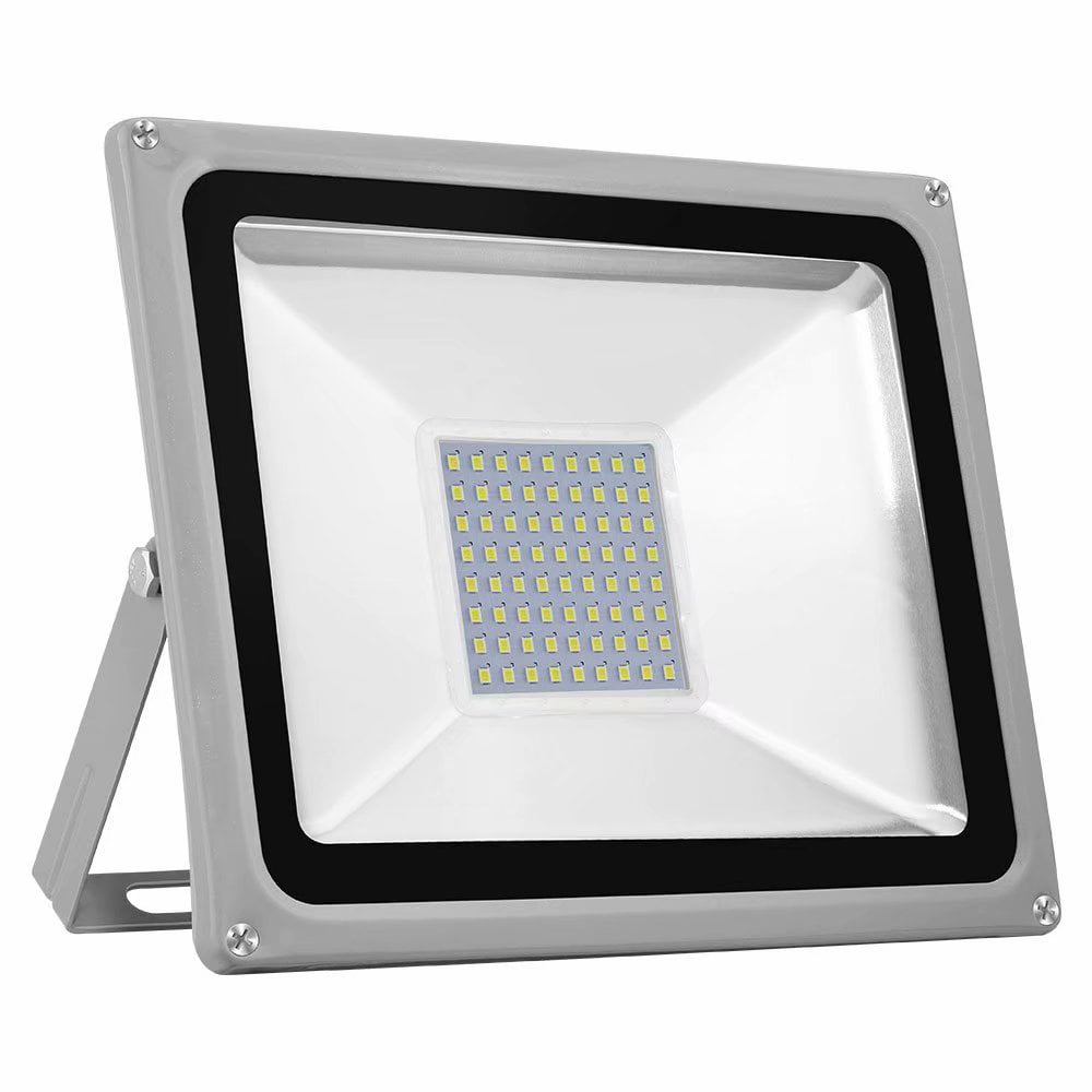 50W LED Sensor Flood Light Cool&Warm White Outdoor Lamp Garden Lighting 12V-110V 
