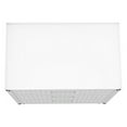 thumbnail image 6 of Manhattan Comfort Fortress Metal Mobile Garage Chest with Drawers in White, 6 of 10