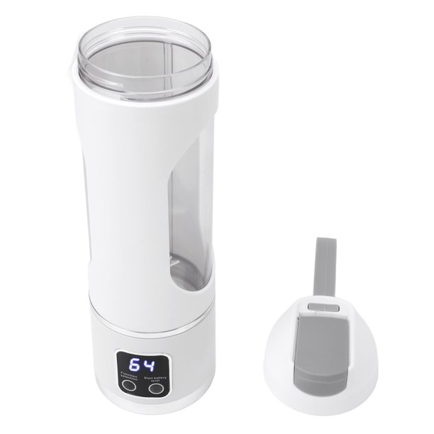 Vaso De Licuadora Portátil, Vaso De Licuadora Eléctrica Apagado Automático Capacidad De 450 Ml Recargable Por USB 50 W Versátil Potente Para Oficina