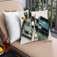 thumbnail image 1 of Ahgly Company Tech Electronics Coussin d'Extérieur, 18 Pouces par 18 Pouces, 1 of 6