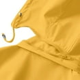 thumbnail image 6 of ChicHaven chaqueta impermeable para mujer Women's Rain Jackets Waterproof Raincoat Hiking Windbreaker for Travel Yellow L, 6 of 7
