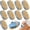 Sky Blue-4.92 x 2.56 Inch-10, variant on 10 Dry Brushing Body Brushes Sky Blue 4.92 x 2.56 Inch Exfoliating Shower Scrubber