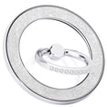 thumbnail image 1 of Soporte magnético YINHEXI para teléfono con forma de anillo con rotación de 360°, plateado, 1 of 6