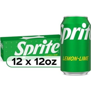 Sprite Lemon Lime Soda Pop, 12 fl oz, (12 Pack Can)