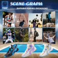 thumbnail image 6 of Men Basketball Shose Breathable Fashion Sneakers Non Slip Sport Shoes, 6 of 13