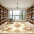thumbnail image 2 of ODIKA 2'x3' Machine Washable Non-Slip Area Rug, Antique Ivory High Traffic Rug, Ivory, 1089578, 2 of 7