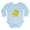 Sky Blue, variant on CafePress - DUCKIE Body Suit - Long Sleeve Cotton Baby Bodysuit