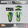 thumbnail image 2 of Kalair GFX Graphics Kit for Yamaha 2-stroke Enduro YZ 250X (2023) Nightcity Series, 2 of 5