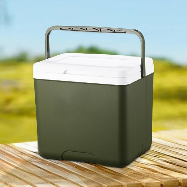 Colaxi Box Container Portable Beverage Storage Organizer Hot/Cold Retention Ice Chest Small for BBQ Picnic Beach Party 24L