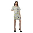 thumbnail image 3 of Moomaya Printed Business Casual Dresses Women Sundress Shorts Women Simple Dress, 3 of 6
