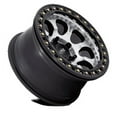 thumbnail image 2 of KMC Cast Aluminum Rim KM237 17X9 5X5.0 MACH-FC-BLK -38MM, KM237DB17905038N, 2 of 3