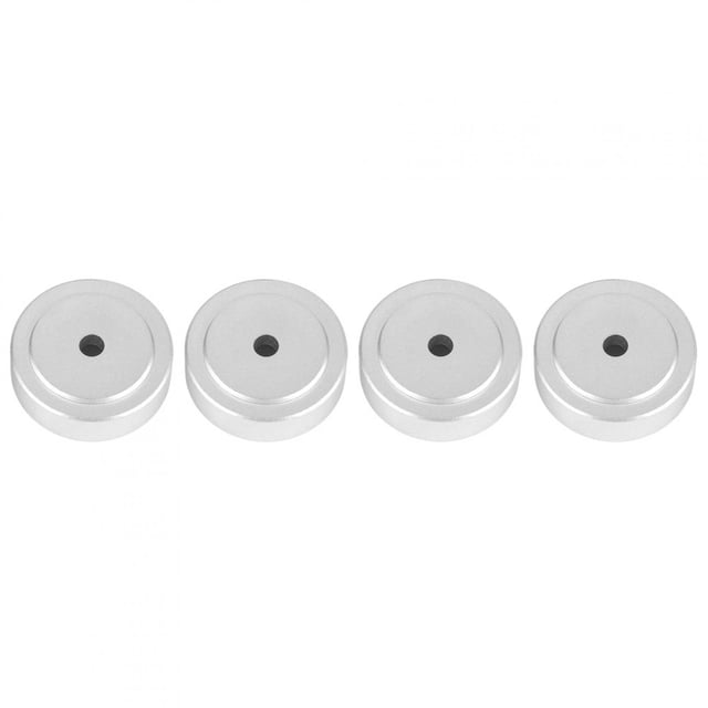Aluminium Feet, Pad, 4PCS Aluminum Alloy Speakers Stand Feet For Home