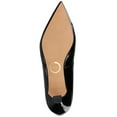 thumbnail image 5 of Journee Womens Pammie Slip On Pointed Toe Kitten Heel Pumps, Widths Available, 5 of 9
