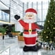 thumbnail image 4 of Juguetes inflables de Santa 180 cm Decoración Juguete luminoso Arcos de bienvenida Regalo Decoración de Navidad inflable para Garden Party Soledad  Papá Noel inflable, 4 of 7
