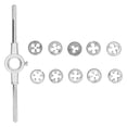 thumbnail image 1 of Kit de Coupe de Matrices, Stabilité 10Pcs Résistance aux Chocs Tailles Standard Die Set pour le Traitement du Fil Mâle, 1 of 8