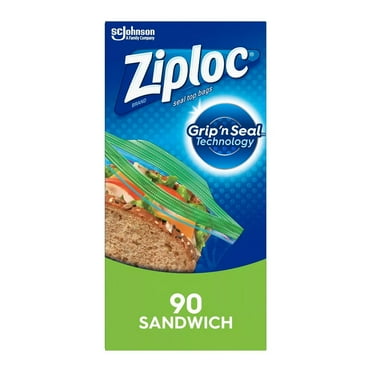 Ziploc Sandwich Bags, 90 Ct..
