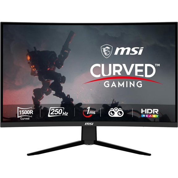 Open Box MSI 31.5" FHD Curved 250Hz 1ms FreeSync Gaming Monitor, G32C4XS