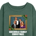 thumbnail image 3 of National Lampoon's Christmas Vacation - Classic Holiday Portrait - Women's Lightweight French Terry Long Sleeve Shirt, 3 of 5