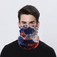 thumbnail image 3 of Men's Print Comfortable Breathable Outdoor Cycling Sunscreen Sports Scarf, 3 of 3