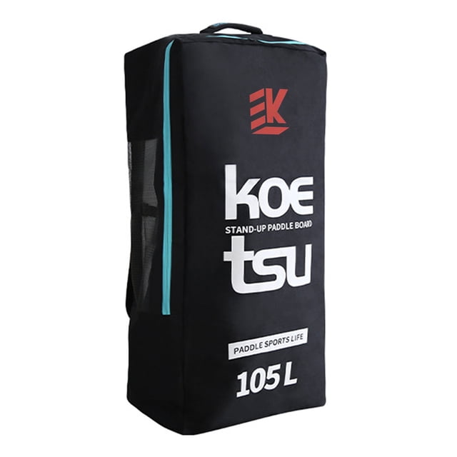 Mochila KOETSU Mochila de viaje de 80L/ 105L para tabla de paddle inflable SUP Stand Up Board bolsa de transporte mochila de hombro