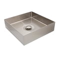 thumbnail image 3 of Ovalin Lavabo Rubinett Cuadrado Acero Inoxidable 304 Color Satinado, 3 of 6